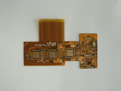 Flex PCB LCD display module